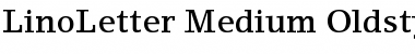 Download LinoLetter MediumOsF Regular Font Title Preview