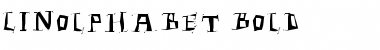 Download Linolphabet-Bold Regular Font Title Preview