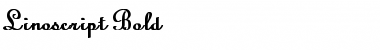 Download Linoscript Bold Bold Font Title Preview