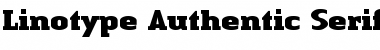 Download LTAuthenticSerif Black Black Font Title Preview