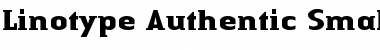 Download LTAuthenticSmallSerif Bold Font Title Preview