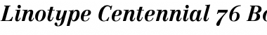Download Centennial RomanSC Bold Italic Font Title Preview