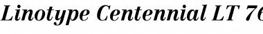 Download Centennial LT 55 Roman Bold Italic Font Title Preview