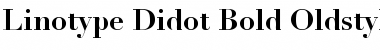Download Linotype Didot Bold Font Title Preview