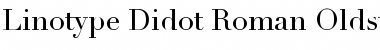 Download Linotype Didot Regular Font Title Preview