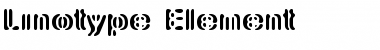 Download LinotypeElement Regular Font Title Preview