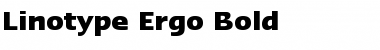 Download LTErgo Medium Bold Font Title Preview