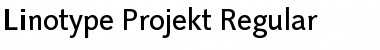 Download LinotypeProjekt Regular Font Title Preview