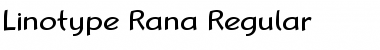 Download LTRana Regular Regular Font Title Preview