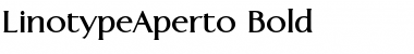 Download LTAperto Roman Bold Font Title Preview