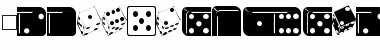 Download LinotypeGamePiDiceDominoes Roman Font Title Preview