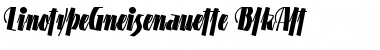 Download LTGneisenauette RegularAlt Bold Font Title Preview