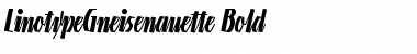Download LTGneisenauette Light Bold Font Title Preview