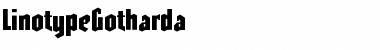 Download LTGotharda Medium Font Title Preview