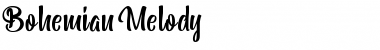 Download Bohemian Melody Regular Font Title Preview