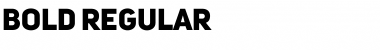Download Bold Regular Font Title Preview