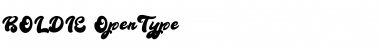 Download Boldie Script Regular Font Title Preview