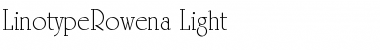 Download LTRowena Light Regular Font Title Preview