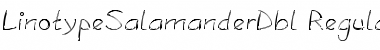 Download LTSalamanderDbl Regular Regular Font Title Preview