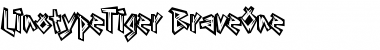 Download LTTiger BraveOne Medium Font Title Preview