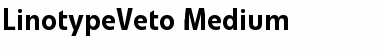 Download LTVeto Medium Regular Font Title Preview