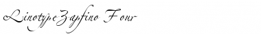 Download LinotypeZapfino Four Font Title Preview