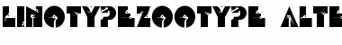 Download LTZootype Alternate Regular Font Title Preview