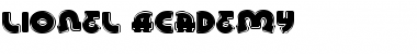 Download Lionel Academy Regular Font Title Preview