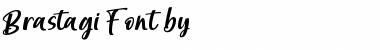 Download Brastagi Regular Font Title Preview