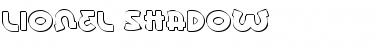 Download Lionel Shadow Regular Font Title Preview