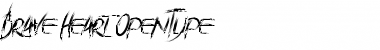 Download Brave Heart Regular Font Title Preview