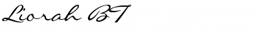 Download Liorah BT Regular Font Title Preview