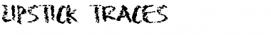 Download Lipstick Traces Regular Font Title Preview