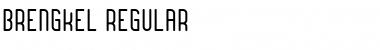 Download BrengkelRegular Regular Font Title Preview