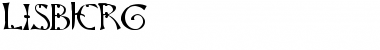 Download Lisbjerg Regular Font Title Preview