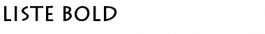 Download Liste Bold Font Title Preview