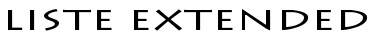 Download Liste Extended Normal Font Title Preview