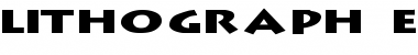 Download Lithograph Extended Regular Font Title Preview
