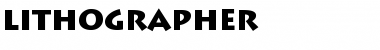 Download Lithographer normal Font Title Preview