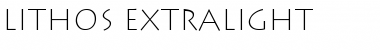 Download Lithos ExtraLight Regular Font Title Preview