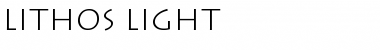 Download Lithos Light Regular Font Title Preview
