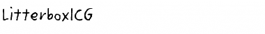 Download LitterboxICG Medium Font Title Preview