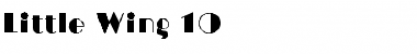 Download Little Wing 10 Regular Font Title Preview