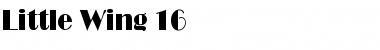 Download Little Wing 16 Regular Font Title Preview