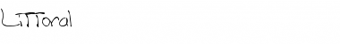 Download Littoral Normal Font Title Preview