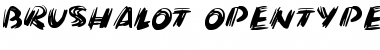 Download Brushalot Regular Font Title Preview