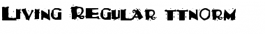 Download Living Regular Font Title Preview