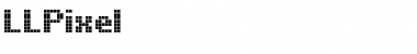 Download LLPixel Regular Font Title Preview