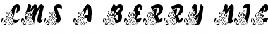 Download LMS A Berry Nice Cat Regular Font Title Preview