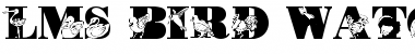 Download LMS Bird Watching Regular Font Title Preview